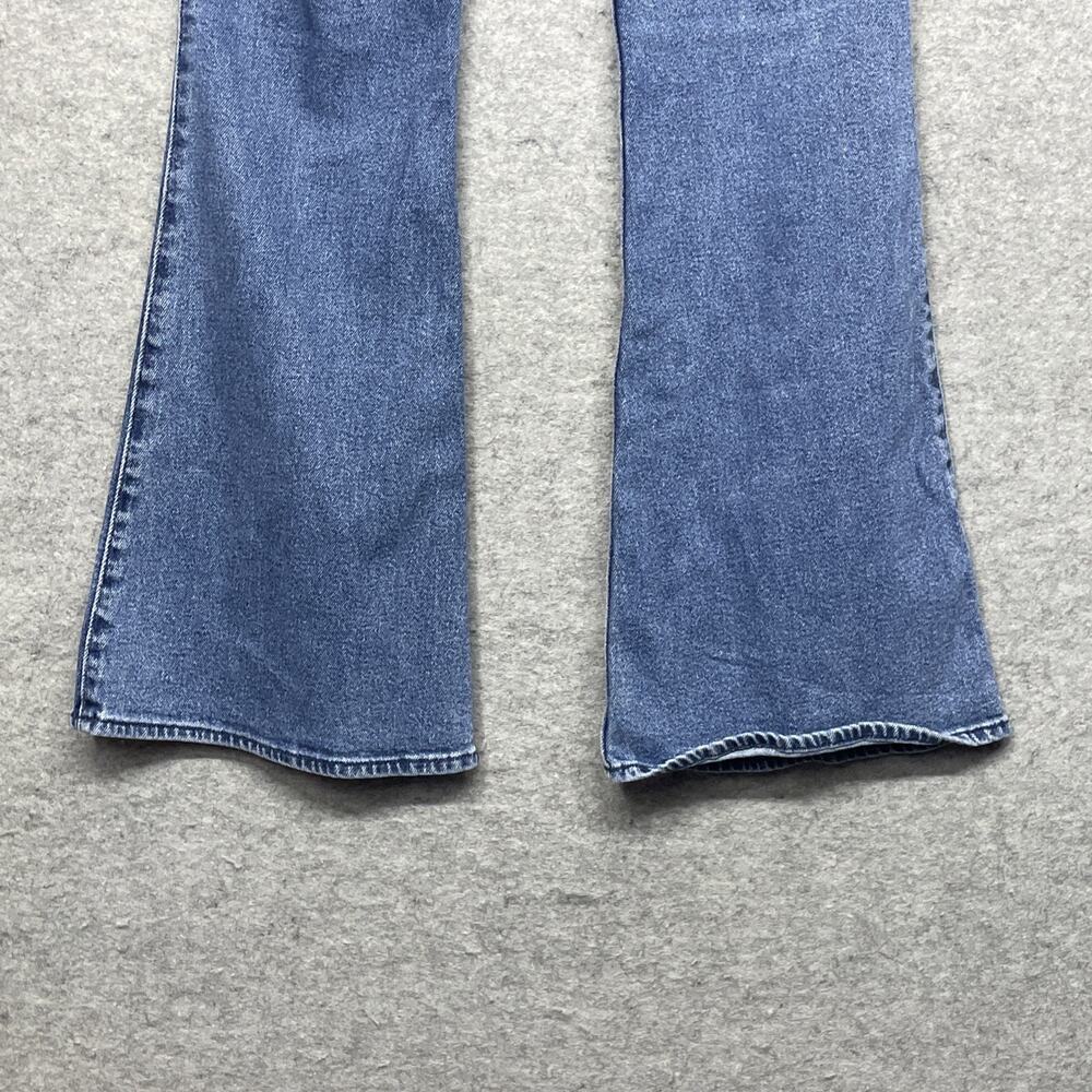 Y2K Hollister Women W27R/4R Low Rise Flare Jeans Cali Flare So Cal Stretch Denim - Picture 6 of 13